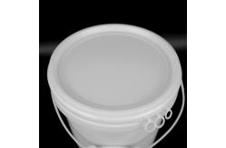 China Screen Printing Round Plastic Bucket with 3L Capacity and Heat Transfer Printing supplier