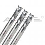 Two Flutes Carbide End Mill Cutter Customized CNC End Mills For Wood for sale
