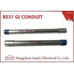 China Electrical BS31 Class 3 and Classs 4 Gi Conduit Pipe 4 and 3.75M Length manufacturer