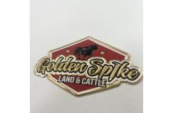 China Custom 3D Soft TPU For Badges Waterproof TPU Patch For Garments supplier