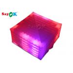 Square Giant LED Light Inflatable Air Tent For Fairs Event SGS ROSH for sale