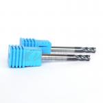 1/2 3/8 1/4 4 Flute Carbide End Mill Hrc 55 35 Degree Helix for sale