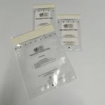 LDPE Plastic Zip Top Seal Biohazard Reclosable Specimen Bags For Healthcare for sale
