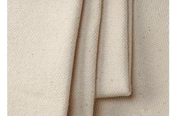 China Blackout White Cotton Canvas With  Environmental Protection Material supplier