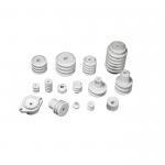 Iec ANSI Standard Voltage Porcelain Standoff Insulators Light Gray Color for sale