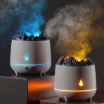 New Arrival 400ml Volcanic Aromatherapy Humidifier Mini Portable Air Humidifier Two Mode Intelligent Aromatherapy Humidifier for sale
