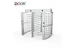 China Full Height Turnstile Metal Door Access Control Equipment Security Solenoid Motor supplier