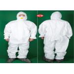 Tear Resistant Hooded Disposable Protective Coverall With Boot for sale