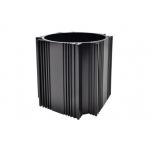 custom Black Anodized Aluminium Cylinder Shell Aluminum Cylinder ISO9000 for sale