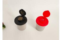 China Reusable Plastic Cap Glass Bottles Condiment Spice Jar For Kitchen supplier