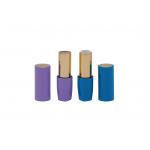3.5g SGS Shiny Round Aluminum Lipstick Tube Container for sale