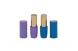 China 3.5g SGS Shiny Round Aluminum Lipstick Tube Container supplier