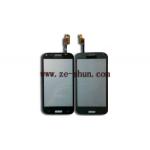 4.66 Inch Gray Mobile Replacement Touch Screens For Samsung Galaxy Beam 2 G3858 for sale