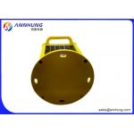 Red Solar Obstruction Light With Die Casting Aluminum ICAO FAA Standard