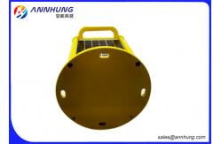 China Red Solar Obstruction Light With Die Casting Aluminum ICAO FAA Standard supplier