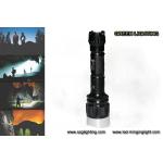 IP67 10W Rechargeable Torch Light , 25000 Lux 1200 High Lumen Flashlight