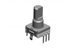 China 11mm Metal shaft incremental rotary encoder EC11-02-01-X2B-HA1 supplier