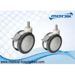 Noiseless Design Medical Casters Ball Bearing Casters Adjustable for sale