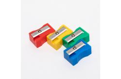 China Bright Color PS Handheld Pencil Sharpener School supplier
