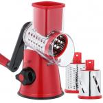 Kitchen Stainless Steel Houseware Rotary Cheese Grater Shredder for sale