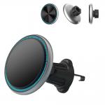 Customizable Running Light Car Phone Holder With Strong Magnetic Suction And One-Handed Operation for sale