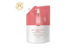 China VMPET Stand Up Pouch With Spout Packaging 300ml Soap Flexible Packaging Plastic Bags supplier