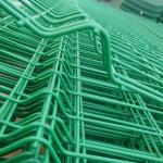 3mm 4mm Welded PVC Coated 3D Wire Mesh Fence Green PVC Coated for sale