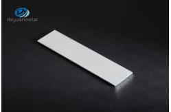 China 6063 Aluminium Flat Profile 5mm Extruded Rectangular 160Mpa Tensile supplier