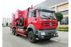 China Lightweight Single Pump Cementing Truck Mixing Power For Oilfield PT C- 511A supplier