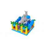 Shark Design Inflatable Fun City Combo Seaworld Jumping Castle for sale