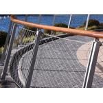 Traffic Barrier Fence Architectural Wire Mesh Rhombus Aperture Shape