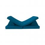 Flexible Seating Micro-Suede Modular Foam Play Couch For Toddlers