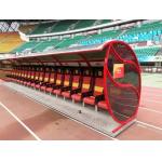 Professional Team Sports Shelter High Grade Aluminum Dugouts For Football And Soccer Sidelines