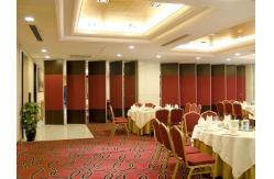 China Melamine Finished Sliding Partition Walls Top Hanging System For Classroom supplier