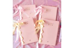 China Ribbon Book Spine Blank Journal Notebook , Lay Flat Feature Wide Ruled Journal supplier