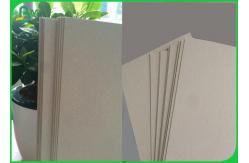 China 2mm 3mm High Hardness Grey Board Paper For Book Cover supplier