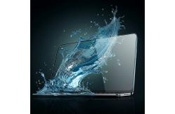 China Touchscreen Front Glass Toughened Glass With Steel Degree Tempered Glass supplier