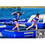 0.9mm PVC Tarpaulin Southport Inflatable Water Park  with High Tensile Strength