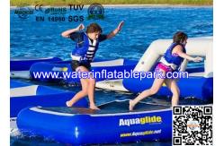China 0.9mm PVC Tarpaulin Southport Inflatable Water Park  with High Tensile Strength supplier