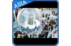 China Christmas Inflatable Snow Globe Inflatable Bubble Tent Water And Fire Proof supplier