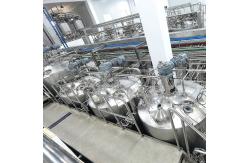 China SUS316L 12000l SS 1.5mm Jacketed Mixing Tank With Stirrer supplier