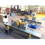 Small 5000 kg Pipe Welding Rotator 380V pipe turning rolls With Foot Pedal Control for sale