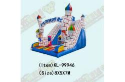 China Childrens Playground Commercial Inflatable Slides For Rentals supplier
