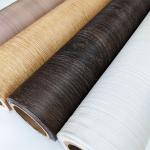 Semi Rigid Wood Texture PVC Interior Film Sheet For Lamination Process for sale