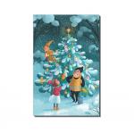 Offset Printing Greeting Custom Lenticular Cards In 0.58mm Plastic