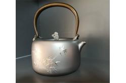 China Small / Middle / Large Camping Kitchen Titanium Kettle 500 - 1500ml  Lightweight Durable supplier