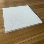 Perforation Metal Acoustic Ceiling Tiles Paint Finish Mineral Fiber Panel White for sale
