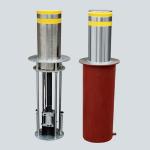 304 Stainless Steel Remote Control Hydraulic Rising Bollards 1.5kW for sale