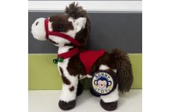 China Musical Walking Horse Exquisite Plush Toy BSCI Audit Factory Plush Toy supplier