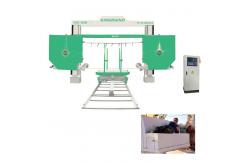 China 15kw CNC Diamond Wire Saw Cutting Machine For Marble Granite 3500x3500x2100mm supplier